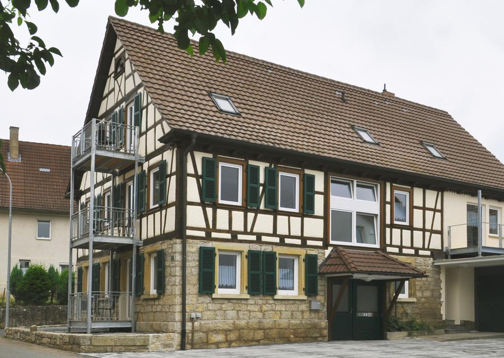 Moserhof-Apartments Igersheim 外观 照片